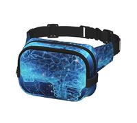 per donna e uomo, Borsa da cintura con intelligenza artificiale e cervello, spallacci regolabili, viaggio a tracolla