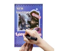 per donne, quaderni fantasiosi per donne,Pianificatore del taccuino con copertina rigida di moda - Diario di materiale scolastico, libri di scrittura estetica per lavoro e prelievo
