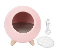 Per dormire caldi, per la bambola di gatti, luce notturna al letto a led con ricarica USB per la scuola materna