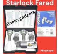 Per Ssangyong Korando 2010>Kit Bulloni Antifurto Starlock Farad Cerchi Acciaio