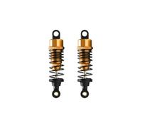 Per Drift Road Off-road Monster 1/10 2 Pezzi Anran Alloy 51-60 67-89 71-98 81-120 Mm Ammortizzatore Ad Olio Ammortizzatore Telecomando Crawler Car Parti Ammortizzatore RC(GOLD,60mm)