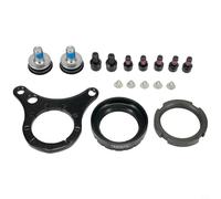 Per Drive Kit di Montaggio BB68 BB73 BB100 Adattatore Movimento Centrale Elettrico Per Bicicletta Conversione Hardware Set Bulloni Corona E Viti di Copertura Viti di Fissaggio Braccio Pedivella
