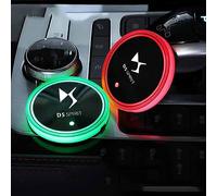 per DS Spirit DS3 DS4 DS4S DS5 DS 5LS DS6 DS7 Auto Universale Portabicchieri 7 Colori Luminescente LED Luce Luci Interno Atmosfera Tappetino Sottobicchieri
