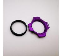 Per Dub 28 99 millimetri Bike Manovella Corona Regolatore con Rondella Materiale Lega di Alluminio (Viola)