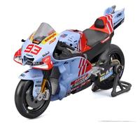 Per Ducati 2024 Gresini Racing Team Mark Marquez, N. 93, N. 73, Modello Da Corsa Motociclistica Collezione Di Ornamenti For Auto Simulati Regalo Souvenir(No. 93)