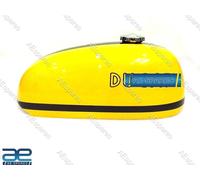 Per Ducati 450 Rt 450 R/T Serbatoio Gasolio In Acciaio Dipinto Giallo E Nero AEs