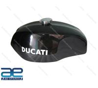 Per Ducati 750 Gt 1972 Nero Dipinta Acciaio Serbatoio Benzina Con Monza Tappo