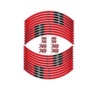 Per Ducati 794 798 996 Adesivi Anteriori E Posteriori Per Cerchi Da Moto, Strisce Riflettenti, Nastri Decorativi Per, Per Pneumatici, Decalcomanie