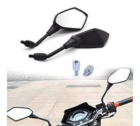 Per DUCATI Hypermotard 796 821 939 950 1100 ST4S 748 900 1 Paio Di Specchietti Retrovisori Moto 10mm 8mm Specchietto Retrovisore Lato Posteriore (Color : ABS Black)