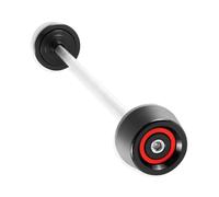 Per Ducati Monster 696 795 796 797 821 1100EVO Accessori Per Motociclette Slider Per Asse Anteriore Tamponi Paracolpi Ruota(Black Red Black9)