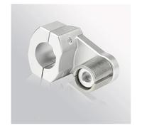 Per Ducati Morsetti Manubrio 22 Mm E 28 Riser Rialzati Montaggio Morsetto Motocross Fuoristrada(ARGENTO,1 pezzo)