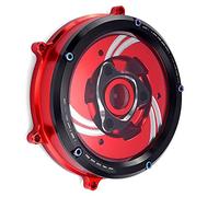 per Ducati Panigale 959 1199 1299 S R Panigale V2 Parti del Motore del Motociclo CNC Racing Trasparente Coperchio della Frizione E Fermo A Molla R Accessori (Color : D)