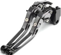 Per Ducati Per DesertX Per MONSTER 659 Per 695 Per 696 Per 796 Per 620 Per 400 Leve Freno Frizione Moto Estensibili Pieghevoli Regolabili Leva della moto(Titanium)