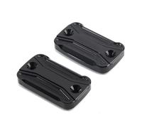 Per Ducati Per Monster 600 620 M600 M620 2001-2004 Non Il 2005 Accessori Moto Coperture Serbatoio Del Liquido Dei Freni Tappo Riempimento Dell'olio Copri benzina moto(Nero-b)