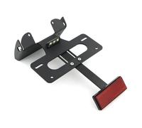 Per Ducati Per Monster 696 795 796 1100 Per Evo Tutti Gli Anni Targa Staffa Supporto Posteriore Tail Tidy Eliminator Kit Porta Targa Portatarga(With Reflector)