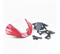 Per Ducati Per MONSTER 950 Per Monster 937 2021 2022 Parabrezza Moto Parabrezza Deflettore Copertura Accessori Moto Cupolino Parabrezza(Transparent red)