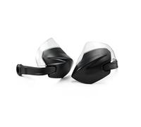 Per Ducati Per Multistrada V4 S Per Grand Tour Per Pikes Peak RS Per Rally Adventure Per Desert X Accessori Paramani Protezione manubrio(Black - Transparent)