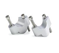 Per Ducati Per Multistrada V4 V 4S V4 Per Rally Manubrio Aumento Adattatore Altezza Manubrio Riser Morsetto Estensione Riser manubrio(ARGENTO)