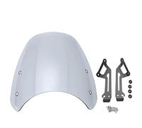 Per Ducati Per Scrambler 2015 2016 2017 2018 2019 2020 Icona Parabrezza Vento Deflettore Parabrezza Accessori Moto Cupolino per Moto(White)