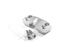 Per Ducati Per Scrambler 400 Per Sixty2 800 1100 Accessori Per Moto Riser Per Manubrio Morsetto Per Drag Adattatore Di Estensione Rialzo Manubrio Per Moto(D'argento)