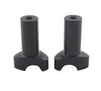 Per Dyna Per Street Per Bob Per Softail Per Sportster Riser Manubrio Da 3,5" Per Moto, Cromato/nero Riser Manubrio Moto(Nero)