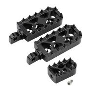 Per Dyna Sportster 883 StreetBob FXDF Bobber Pedane Poggiapiedi Pedali Del Freno Del Cambio Punta Cambio Pioli(Nero)