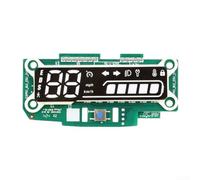 Per E2 Pro Scooter Elettrico Display Meter, Verde Plastica Cruscotto Schermo Aggiornamento Dello Schermo, Contachilometri Compatto Con Facile Installazione Lettura Digitale Per Riparazione Elettrica