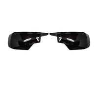 Per E46 E39 1998 1999 2000 2001 2002 2003 2004 2005 4 Porte Car Side Rear View Mirror Cover Cap Shell Sostituzione(Black)