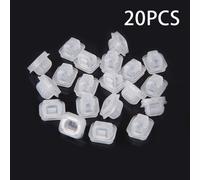 Per E46 E90 E91 X5 Auto Modanatura Clip Sportello Fermo Inserti Nylon Bianco