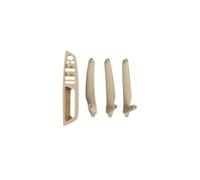 Per E70 E71 E72 X5 X6 LHD RHD 4 Pz Auto Maniglia Interna Porta Pannello Interno Tirare Trim Copertura Maniglia Set Bracciolo Ricambio Copertura Trim Interni Auto(Model A LHD Beige)