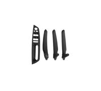 Per E70 E71 E72 X5 X6 LHD RHD 4 Pz Auto Maniglia Interna Porta Pannello Interno Tirare Trim Copertura Maniglia Set Bracciolo Ricambio Copertura Trim Interni Auto(Model A LHD Black)