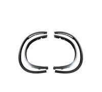 Per E70 X5 SUV 4 Porte 2007-2013 Per F15 X5 SUV 4 Porte 2014-2016 Passaruota Laterale Auto Parafanghi Svasati Profili Paraspruzzi WEFOLCC(For F15 X5 SUV)