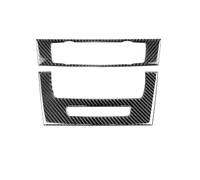 Per E90 E92 E93 Serie 3 Accessori Interni Auto Rivestimento Pannello Console CD Aria Condizionata In Vera Fibra Di Carbonio Stile Auto UOEMCRTB(A)