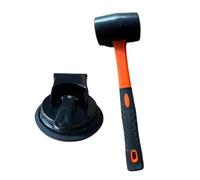 Per Easy Set di Attrezzi per Riparazione Crepe Pavimento con Martello a Ventosa