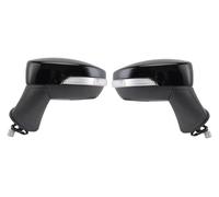 Per ECOSPORT 2011-2017 Con Unità ESC Nera Lucida Parafanghi Laterali 5 Fili Gruppo Specchietto Retrovisore Laterale Retrovisori Completi(1 pair)
