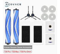 Per Ecovacs Debot T30 Pro Omni /T30 Max / YEEDI M12 Pro + Accessori Spazzola laterale principale Filtro Mop Sacchetto per la polvere Pezzi di ricambio di ricambio