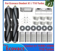 Per Ecovacs Deebot T10 OMNI X1 TURBO Aspirapolvere Robot Filtro Spazzola Laterale Panno di Pulizia Pezzi di Ricambio Scatola di Polvere Accessori