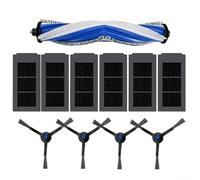 Per Ecovacs Per X5 Per OMNI Per X5 PRO Aspirapolvere Accessori Spazzola Principale 2 Spazzole Laterali 3 Filtri Progettato per Prestazioni Di Aspirazione Ottimali (11pcs)
