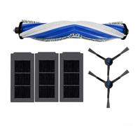 Per Ecovacs Per X5 Per OMNI Per X5 PRO Aspirapolvere Accessori Spazzola Principale 2 Spazzole Laterali 3 Filtri Progettato per Prestazioni Di Aspirazione Ottimali (6pcs)