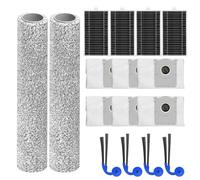 Per Ecovacs T90 Pro per Omni e T90 versione serbatoio dell'acqua Robot Vacuum Mop Accessori Pack con 2 mocio a rullo 4 filtri 6 sacchetti per la polvere 4 spazzole laterali