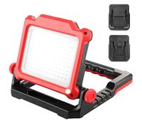 Per Einhell lampada da cantiere a batteria Makita da 18 V, lampada da cantiere, faretto portatile, torcia elettrica, supporto magnetico/dispositivo portatile, campeggio (batteria non inclusa)