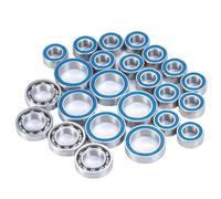 Per Element Per Enduro Per Sendero 24 Pezzi Cuscinetti A Sfere A Gola Profonda Blu Sigillati RC Auto Camion 7x14x3.5mm 5x10x4mm 10x15x4mm Cuscinetti Rc