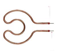per elemento Caldaia Compatibile Multifunzione per elemento | Distribuzione per calore uniforme, tubo 8mm, per ideale per piastre elettriche, griglie coreane, cottura veloce(E)