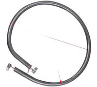 per elemento Caldaia Compatibile Multifunzione per elemento | Distribuzione per calore uniforme, tubo 8mm, per ideale per piastre elettriche, griglie coreane, cottura veloce(G)