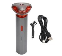 Per elettrico, per uomini trimmer per barba, tripla testa di aspirazione magnetica, alta potenza ricaricabile USB, per viaggi e casa