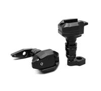 Per ER-6N ER-6F ER6N ER6F 2012-2016 2015 Moto CNC Protezione Anticaduta Telaio Slider Carenatura Protezione Crash Pad Protector Protezione dagli urti(Nero)