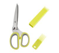 Per Erbe Da Cucina A 5 - Taglierina In Acciaio Inossidabile | Pratiche da cucina multiuso in acciaio di circa 19x8 cm (7,48x3,15 pollici), dotate di