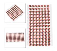 Per esche con occhi olografici 3D che imitano la visione naturale dei pesci per migliorare le prestazioni dell'esca in acqua (10 mm rosso)
