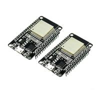 per esp32 Development Board 2-Pack con CP2102 USB, Dual Core 240MHz Processore, WiFi 4.2, 4MB per flash, 30 pin GPIO per applicazioni IoT Wearable e Smart Home