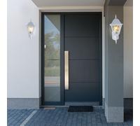 Per Esterni Lanterna Haustürlampe Bianco Apparecchio Facciata Giardino Lampada [EEK: Non valutato]